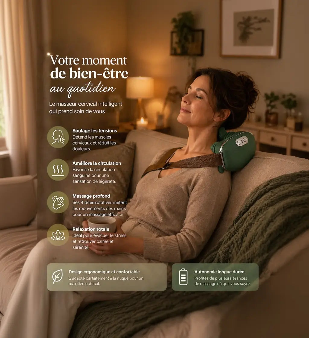 Masseur pour cervicale  | PuriSanté PuriSante