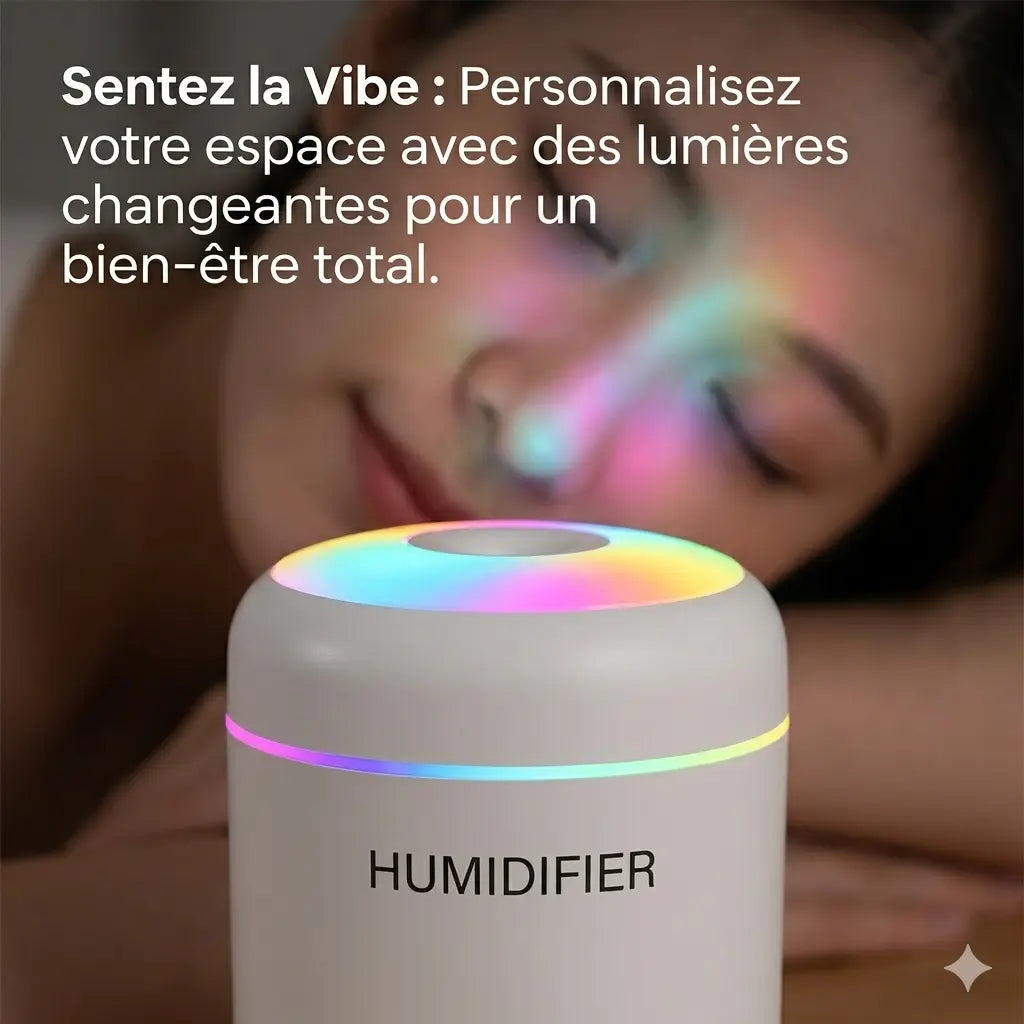Diffuseur Huiles Essentielles Ultrasonique 180ml PuriSante