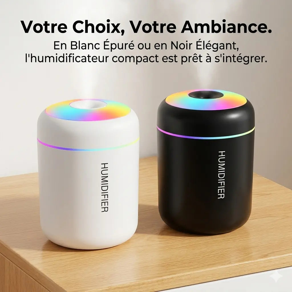 Diffuseur Huiles Essentielles Ultrasonique 180ml PuriSante