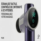 Pistolet de massage a percussion PuriSante